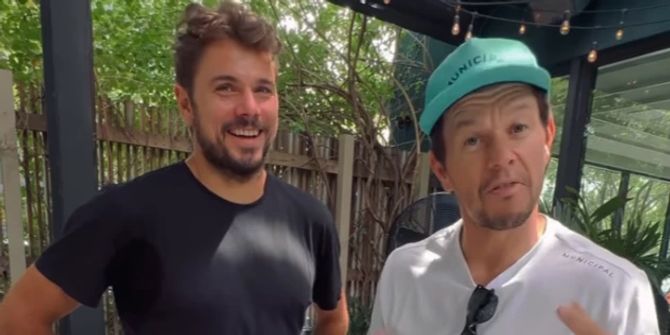 Mark Wahlberg Stan Wawrinka