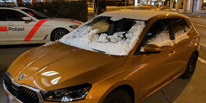 Bürglen TG: Ohne freie Sicht unterwegs. Bürglen TG