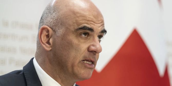 Alain Berset Gleichstellung Behinderte