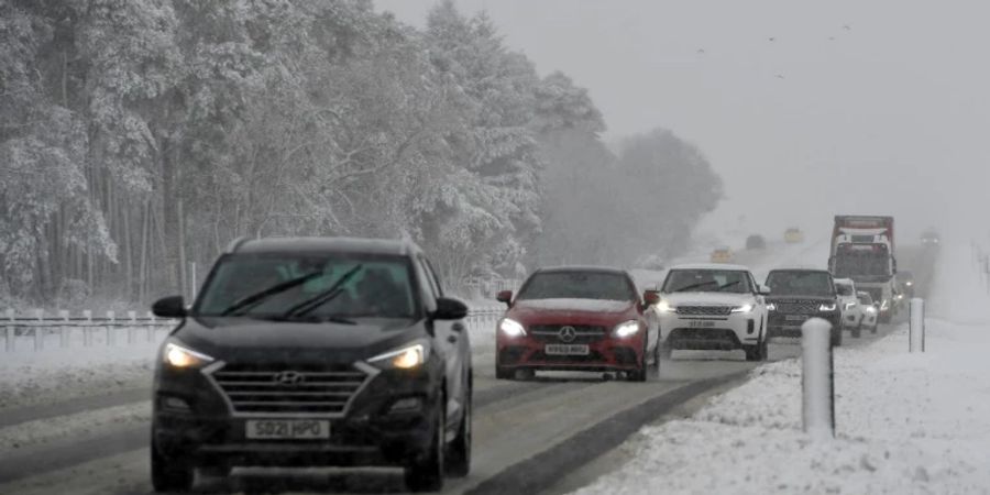 Unterwegs im Auto