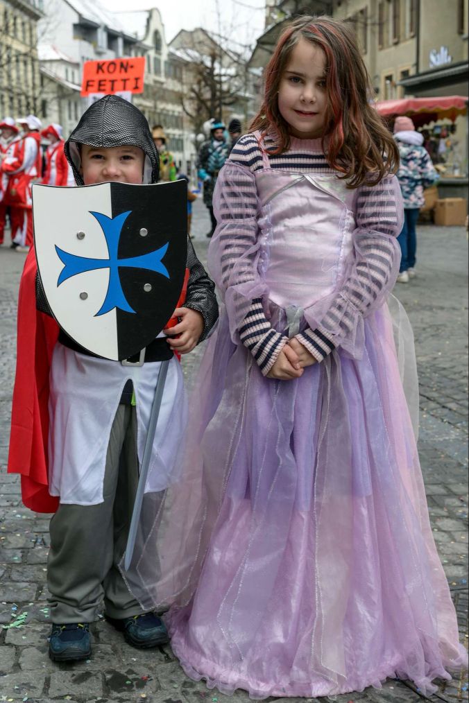 Ritter Giuliano und Prinzessin Abygail.