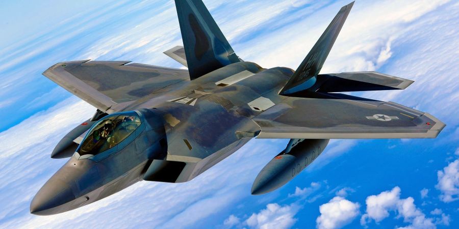 Ein F-22-Kampfjet des US-Militärs (Archivbild).