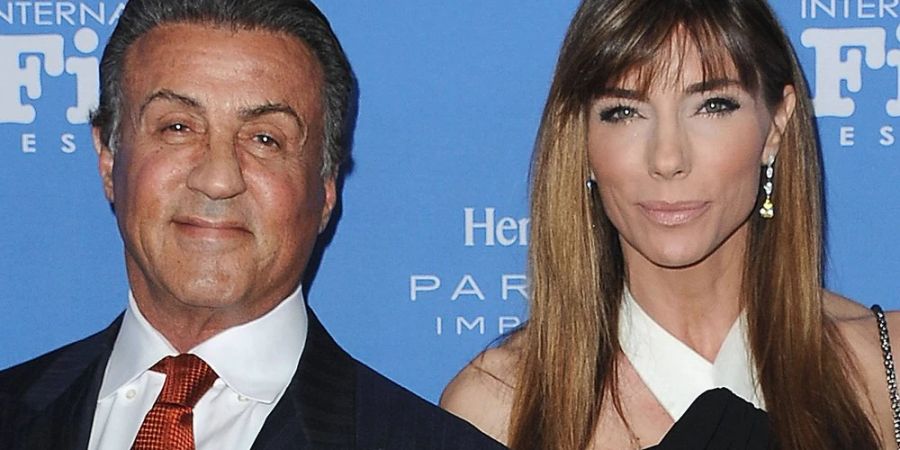 Sylvester Stallone neben seiner langjährigen Ehefrau Jennifer Flavin.