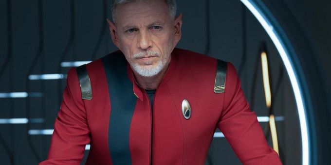 Callum Keith Rennie verkörpert in der finalen «Star Trek: Discovery»-Staffel die neue Figur Raynor. star trek discovery