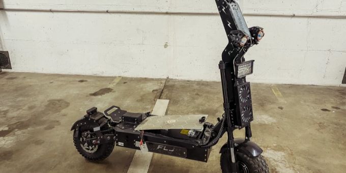 E-Scooter schafft 98 km/h und wird sichergestellt.