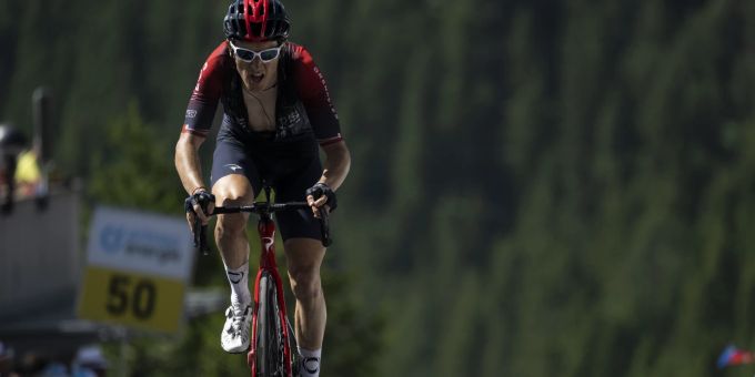 Hat nun die besten Chancen die Tour de Suisse zu gewinnen: Geraint Thomas. Geraint Thomas