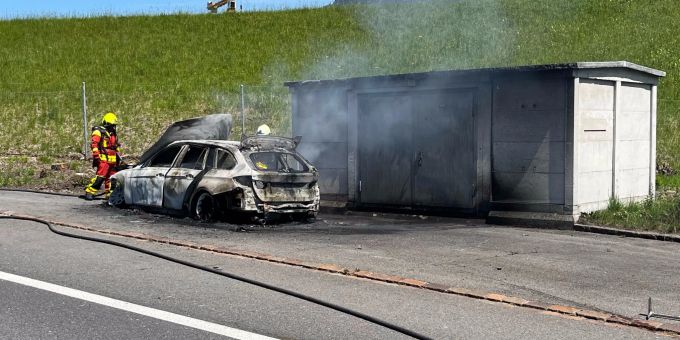 Buchs: Autobrand Buchs: Autobrand