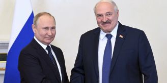 Gedenken - Putin und Lukaschenko erinnern an Schlacht von Stalingrad