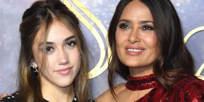 Salma Hayek (re.) und ihre Tochter Valentina. Salma Hayek (re.) und ihre Tochter Valentina.
