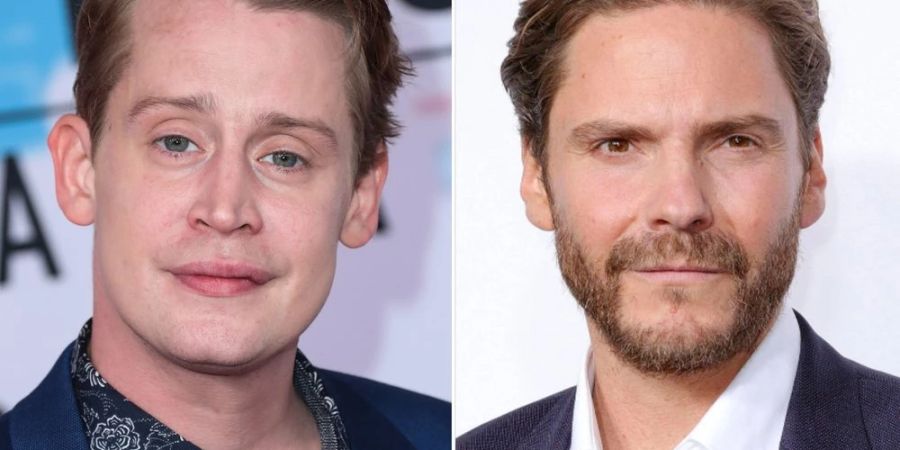 Macaulay Culkin (l.) und Daniel Brühl.