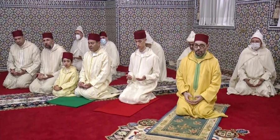 König Mohammed VI. (r.)