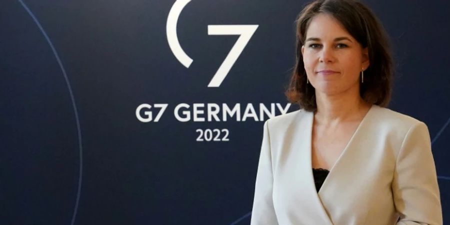 Bundesaussenministerin Annalena Baerbock in Wangels