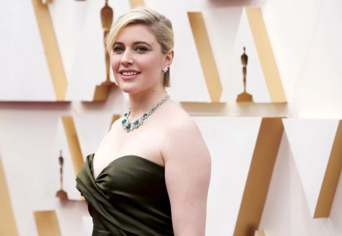 Greta Gerwig bei den Oscarverleihungen 2020. Margot Robbie