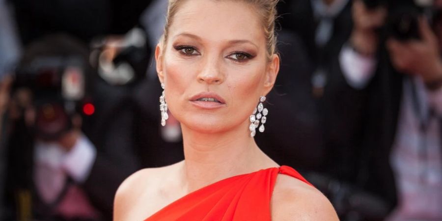 Kate Moss war eines der bekanntesten Models der 90er.