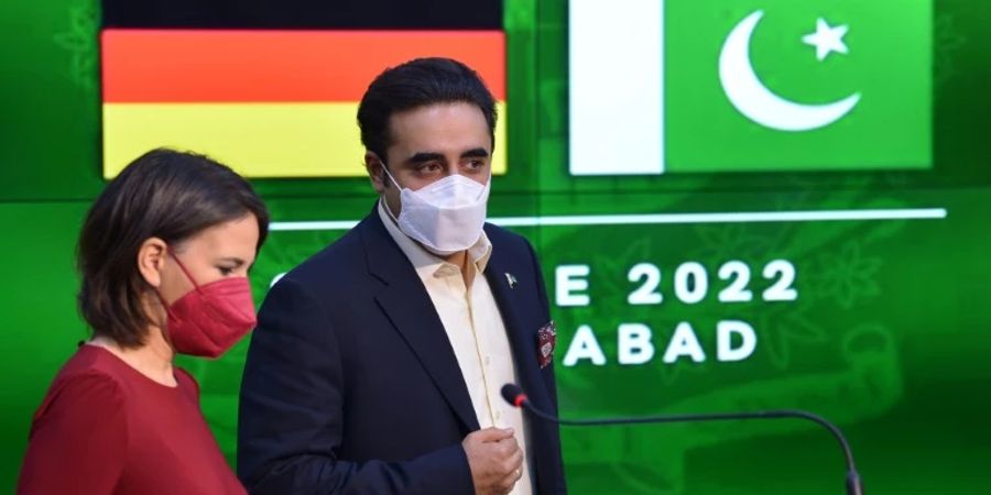 Baerbock Anfang Juni mit ihrem pakistanischen Kollegen