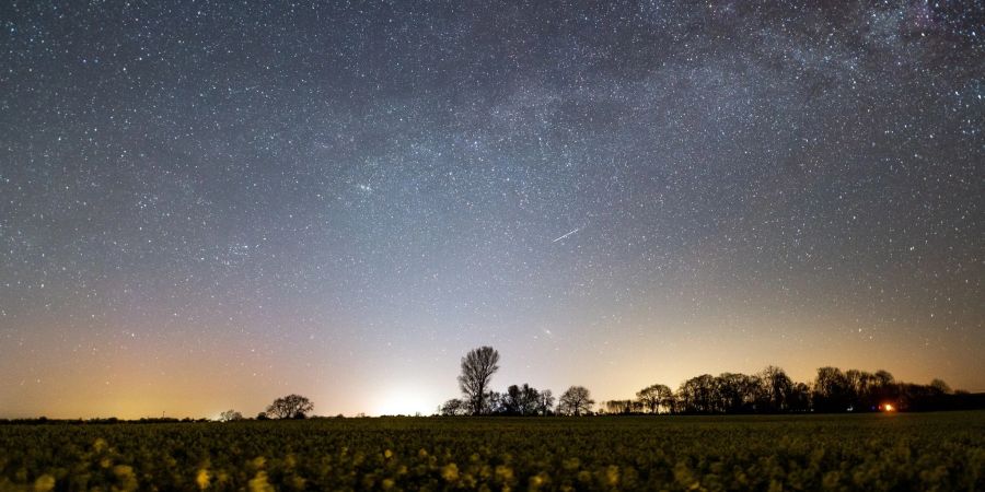 Atemberaubender Sternenhimmel. Durch Zufall entstanden?