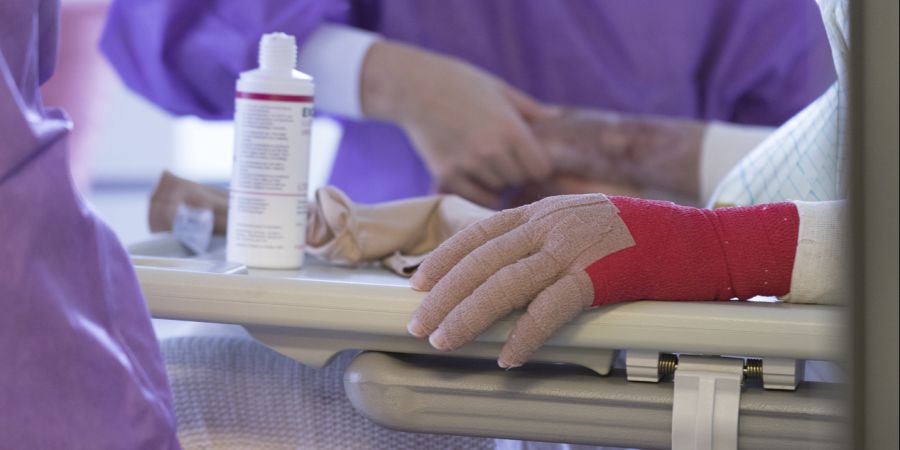 Die Behandlung von Brandopfern kann mehrere Jahre dauern.