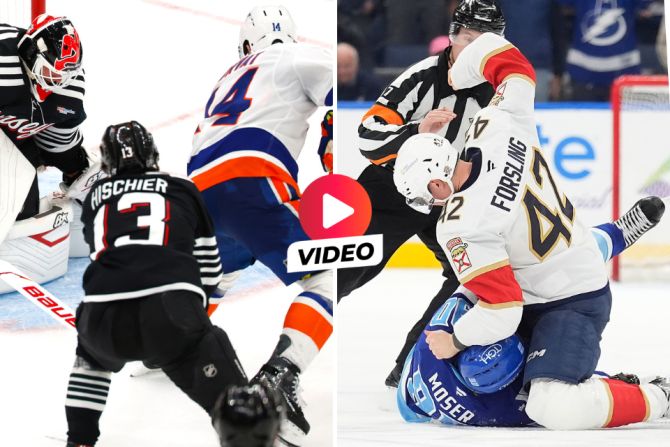 Nico Hischier Moser NHL