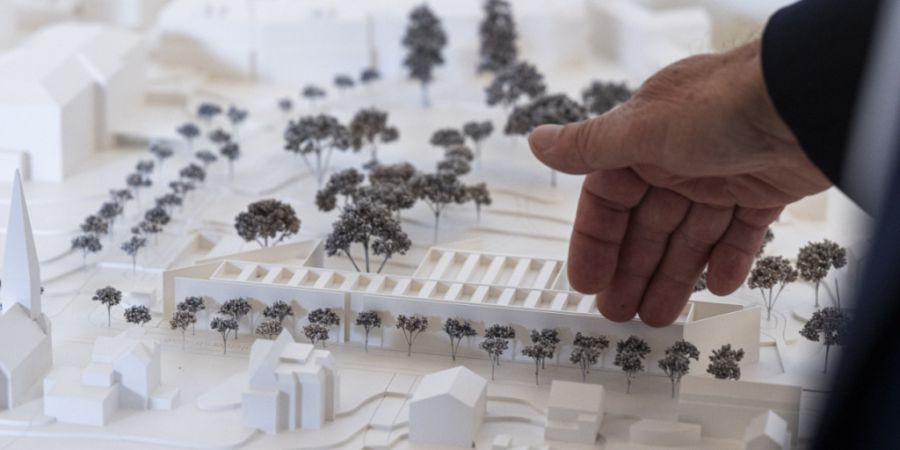 Auf dem Parkareal des Grand Resort Hotel Bad Ragaz plant die Stiftung Kunstsammlung Thomas Schmidheiny ein Kunstmuseum.