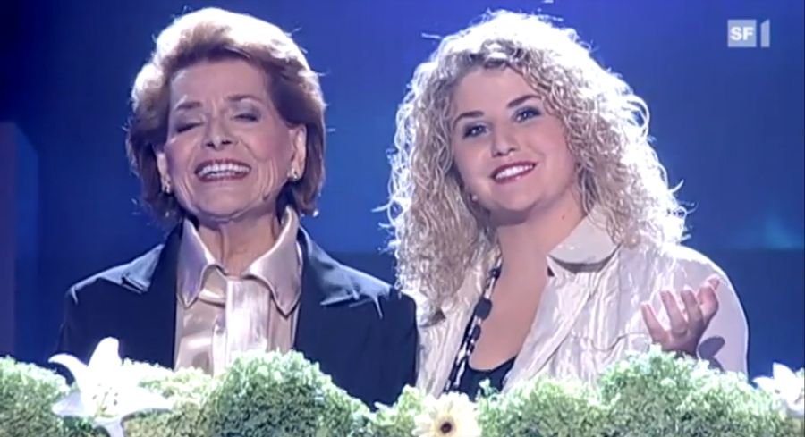 2007 trat Beatrice Egli gleich zweimal mit Lys Assia auf. Doch die Auftritte bleiben in weniger positiver Erinnerung.