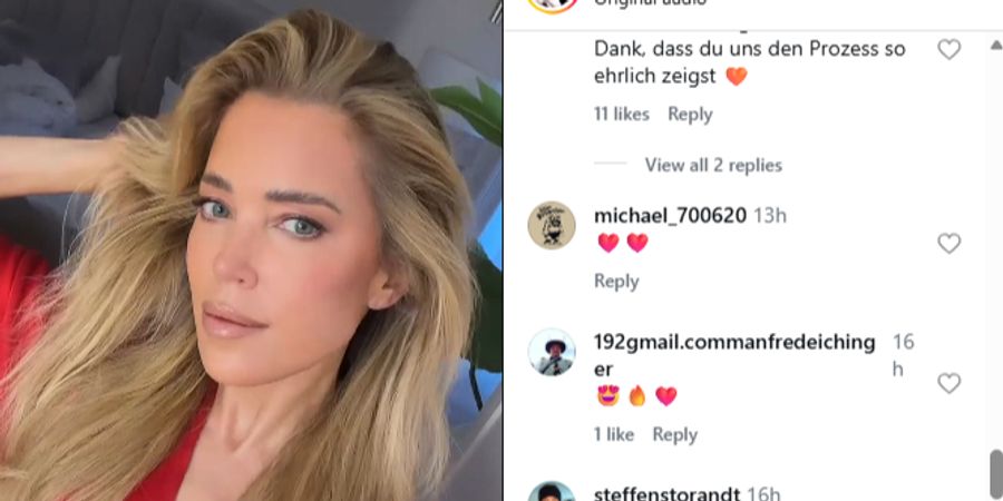 Und zum Schluss des Videos zeigt sich Sylvie wie wir sie kennen: strahlend und gestylt!