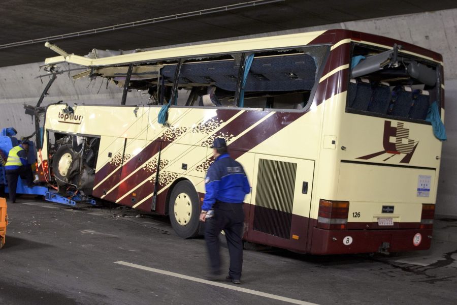 Bregy erinnert an das Busunglück in Siders im Jahr 2012.