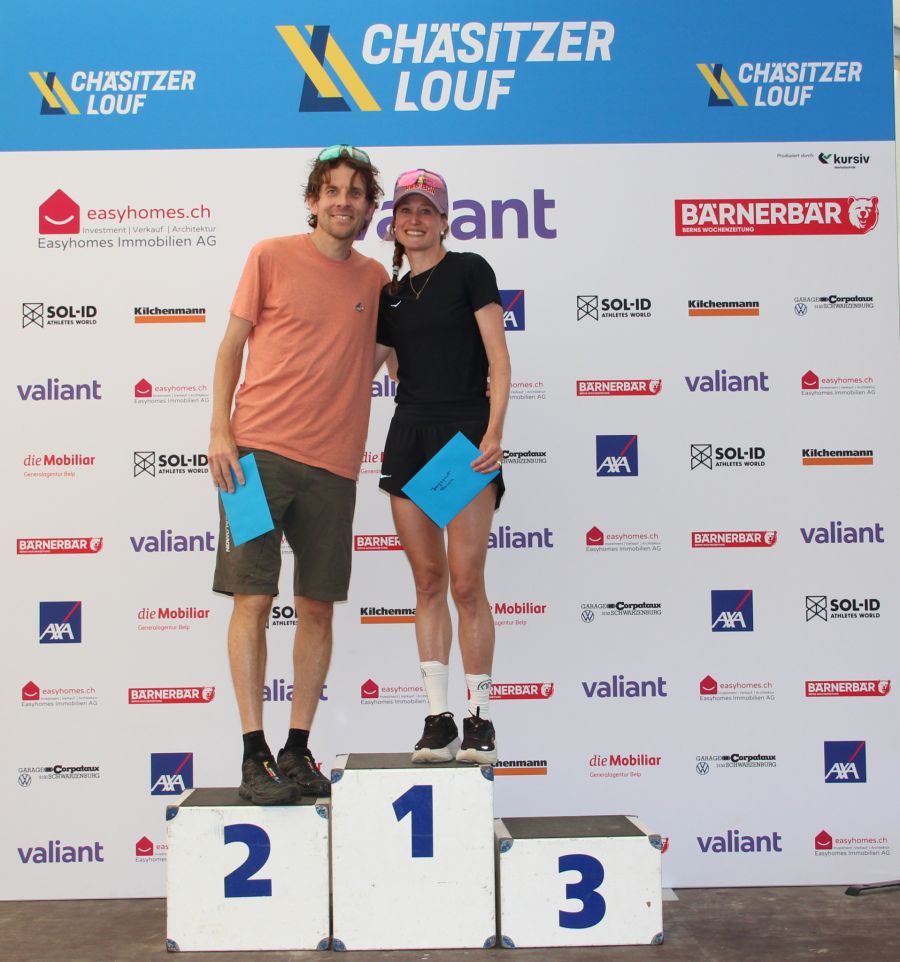 Das schnellste Chäsitzer und Ehepaar Gabriel Lombriser und Judith Wyder.