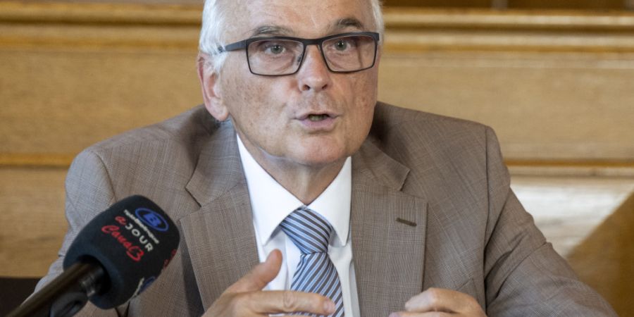 Hat den Jurasitz erfolgreich verteidigt: SVP-Regierungsrat Pierre Alain Schnegg. (Archivbild)