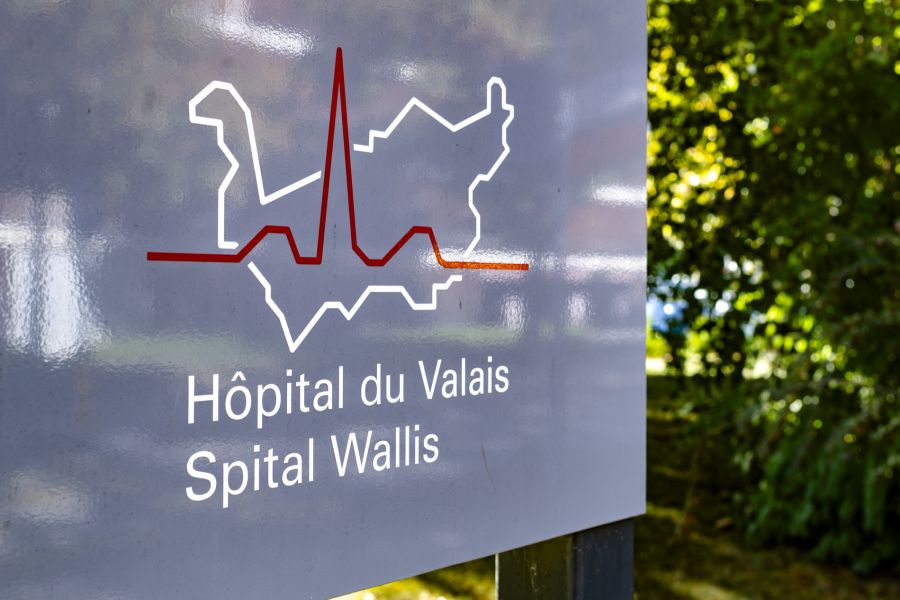 Auch das Spital Wallis verzeichnete einen deutlich geringeren Andrang über die Neujahrstage als üblich.