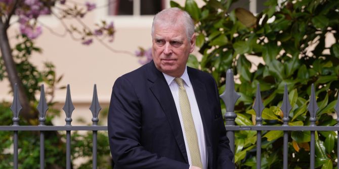 Ex-Prinz Andrew Mountbatten-Windsor