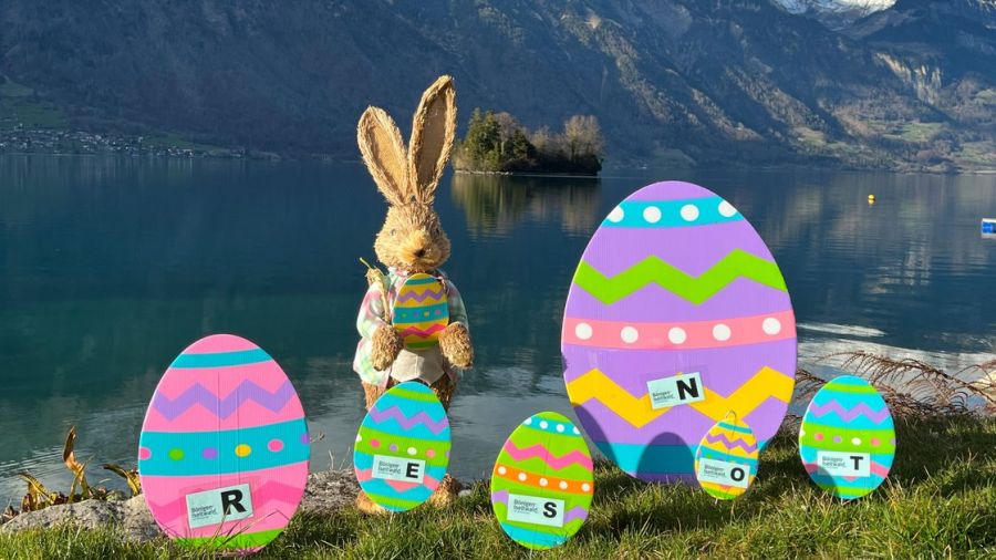 Oster Ostereier Iseltwald