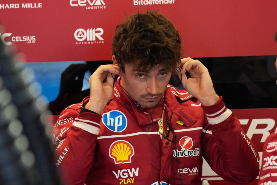 Ferrari Leclerc Formel 1