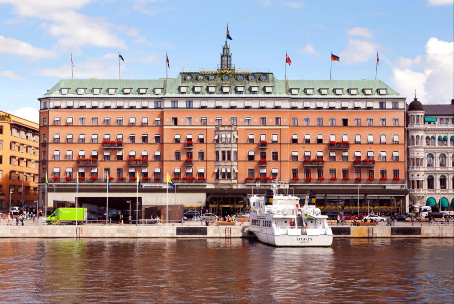 Grand Hotel in Stockholm.