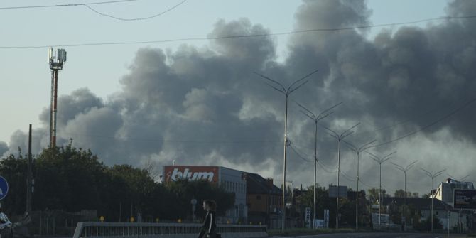 russischen Angriff in Kiew