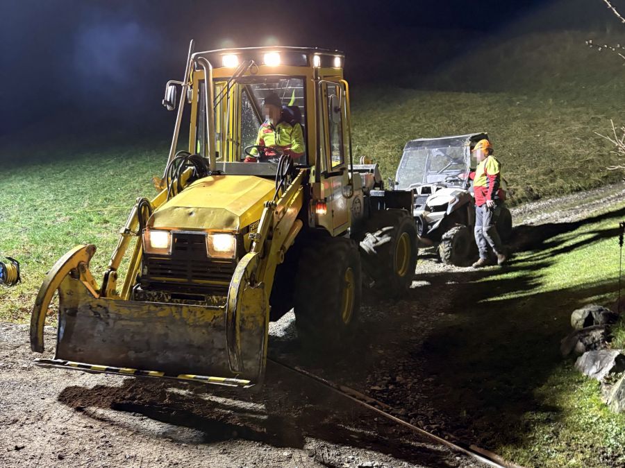 Am Auto entstand Totalschaden.