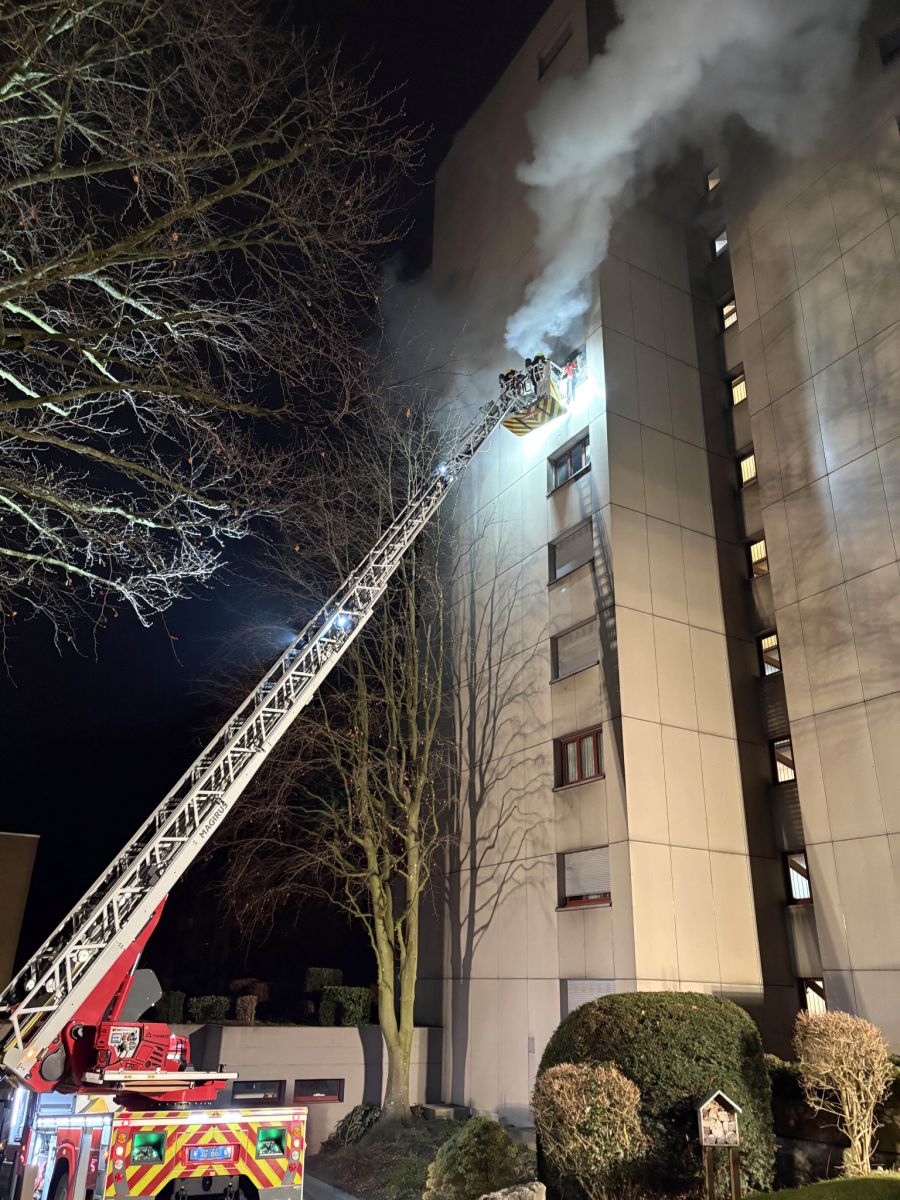 Feuerwehreinsatz Gossau