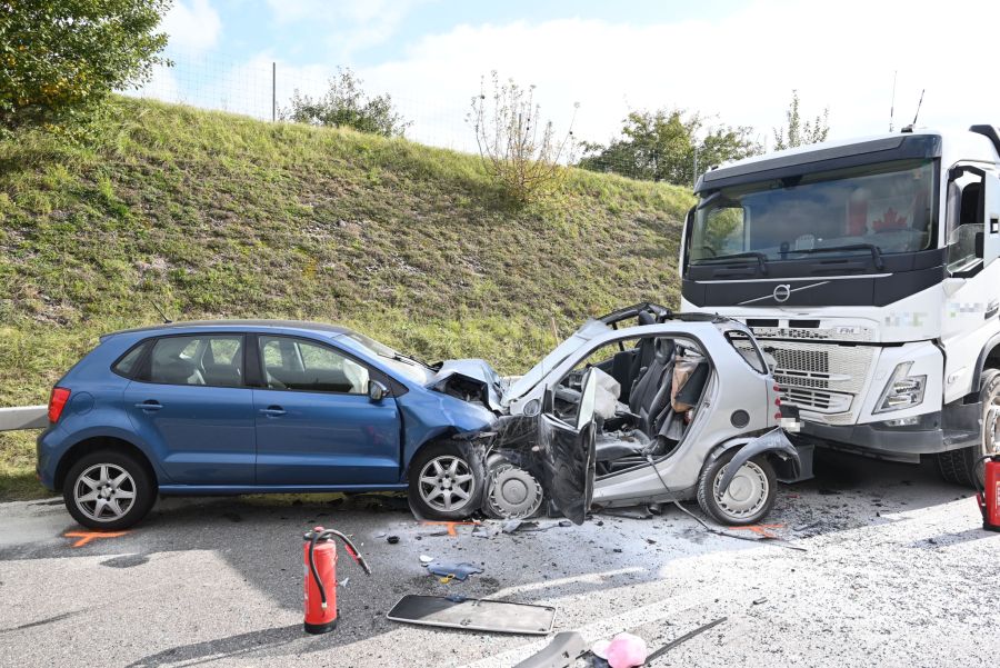 Schwer verletzt