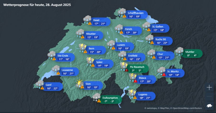 Wetter Schweiz