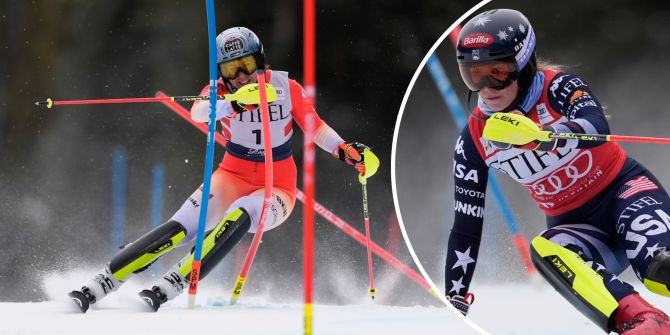 Wendy Holdener Mikaela Shiffrin