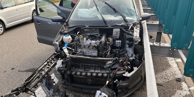 Kollision auf A1