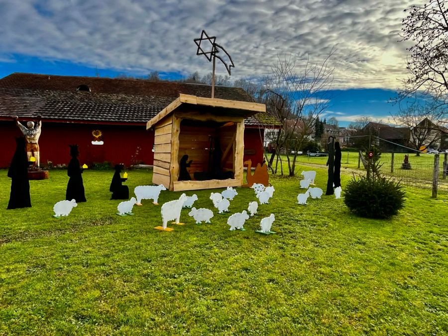 Der Zürcher ist leidenschaftlicher Schnitzer. Am Weihnachtsmarkt ging die Rechnung für ihn aber nicht auf.