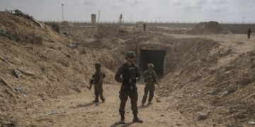 Soldaten Gaza Tunnel