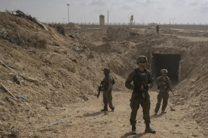 Soldaten Gaza Tunnel