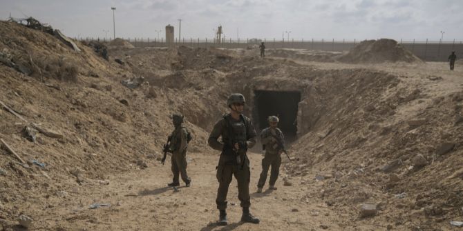 Soldaten Gaza Tunnel