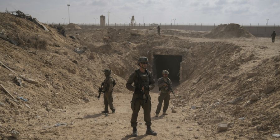 Soldaten Gaza Tunnel