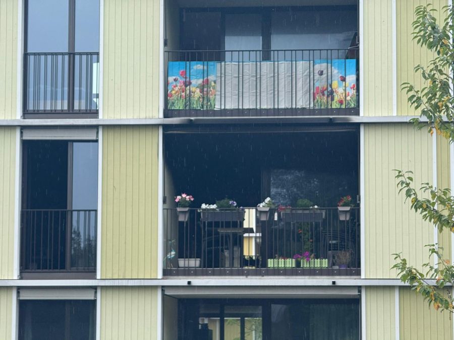 Eine Wohnung ist nun unbewohnbar.
