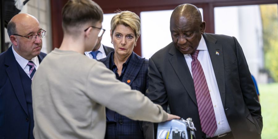 Ramaphosa Schweiz