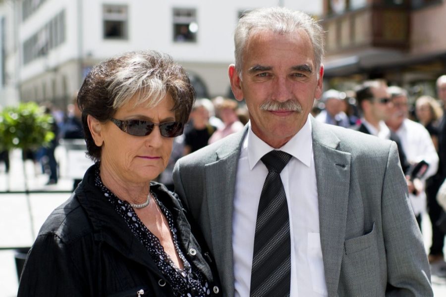 Kliby heisst mit vollem Namen Urs Kliby – geboren 1949 in der Schweiz, aufgewachsen im Kanton Aargau. Hier mit seiner Frau (2012).