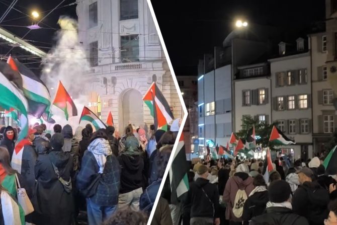 Pro Palästina Demo basel