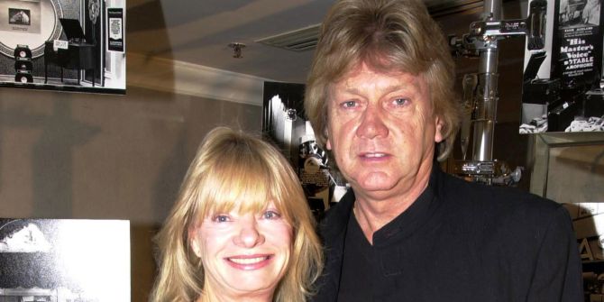 John Lodge mit seiner Frau